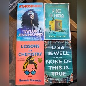 Set Of Four Popular Adult Fiction Books